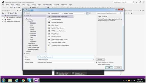 windows form application